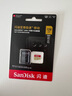 闪迪（SanDisk）128GB TF(MicroSD)内存卡 4K极速金卡A2 V30 U3行车记录仪 运动相机无人机 监控存储卡 读190MB/s 实拍图