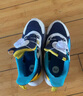 361°童鞋 儿童跑鞋夏男女童3-14岁大网孔旋钮跑鞋 蓝32 实拍图