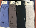 七匹狼（SEPTWOLVES）内裤男纯棉印花抗菌男士内裤舒适透气运动平角裤短裤男 实拍图