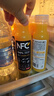 农夫山泉NFC橙汁果汁饮料100%鲜果冷压榨 橙子冷压榨300ml*10瓶礼盒 实拍图