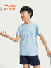安踏儿童T恤男童短袖速干衣2025夏运动T女童跑步短袖T恤衫A52527116 实拍图