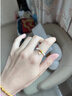 DAISY DREAMS999银彩色淡水珍珠耳钉女养耳洞睡觉免摘耳环小众高级耳饰 3mm白色淡水珍珠【999银】 实拍图