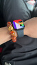 Apple/苹果 Watch Series 10 智能手表GPS款46毫米亮黑色铝金属表壳黑色运动型表带S/M MX263CH/B 实拍图