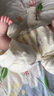 贝瑞加（Babyprints）婴儿连体衣男女宝宝纯棉薄款夏季衣服轻薄家居内衣柔软爬服 黄80 实拍图