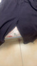 真维斯（Jeanswest）休闲裤女高腰宽松显瘦束脚裤夏季运动裤子女系带卫裤浅灰色M 实拍图