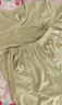 红豆居家男士睡衣抑菌短袖女士家居服套装夏季新品 白杨绿 M 女士165 实拍图