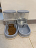 华元宠具超大容量宠物自动喂食器狗狗饮水机狗盆猫碗喂水猫咪投食器套装 实拍图