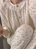 俞兆林碎花睡衣女春夏新款日系甜美碎花可爱学生少女家居服套装 实拍图