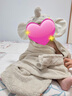 BABYGREAT婴儿浴巾儿童洗澡巾斗篷带帽子新生儿宝宝连帽包巾珊瑚绒吸水速干 实拍图