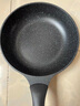 炊大皇 平底锅煎锅 麦饭石色不粘牛排煎蛋锅26cm 磁炉通用高级JG26GJ 实拍图