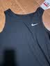 耐克男子速干训练背心夏季无袖运动圆领柔软NIKE DRI-FIT AR6070 010黑/(白) L 实拍图