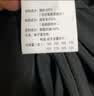 太平鸟女装冬季双面呢拼接羽绒服A1ACD4288 黑色 S （建议拍小一码） 实拍图
