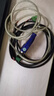 毕亚兹 VGA转HDMI+VGA转换器带音频 一分二分屏器 一拖二扩展同屏器一进二出 台式电脑连接电视投影仪 实拍图