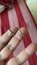 中国黄金（CHINA GOLD）999足银古法素圈情侣戒指男女款一对戒618生日礼物女生送女友老婆 京速达*古法素圈情侣对戒【中金礼盒】 实拍图