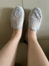 斯凯奇（Skechers）单鞋女鞋夏季蕾丝网面透气凉鞋软底健步鞋平底百搭休闲鞋896020 实拍图