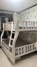 皓娜实木儿童上下床上下铺两层高低子母床小户型加厚多功能双人子母床 单梯款+床垫+书架+双抽 上铺宽1.4米下铺宽1.6米 实拍图