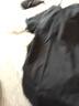 真维斯 Z纯棉短袖男女款百搭宽松圆领上衣肥佬T恤半袖ALX67 黑色 4XL 实拍图