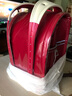 京商（Kyosho）日本小学生书包日式减负护脊礼品抗压双肩包男孩女童大容量背包 软体红色【100%日本标准】 实拍图