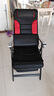 腰间盘突出专用椅子 折叠躺椅午休椅午睡靠背椅电脑久坐不累座椅 高承重经典版加红黑椅垫(送腰靠) 实拍图
