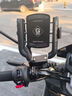 凯威格摩托车龙头把踏板电动车加装横杆拓展支架铝合金横杠 HB-5镜杆款上下沿-黑色 实拍图