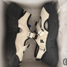 FILA FUSION斐乐玛丽珍凉鞋女鞋夏凉拖魔术贴海螺沙滩鞋子 微白/黑-WB 37.5 实拍图