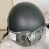云电威国标3C认证电瓶车头盔电动车安全帽夏季轻便摩托车半盔灰超大号 实拍图