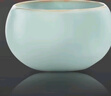 东道汝窑河南非遗 茶杯陶瓷功夫茶具主人杯汝瓷天青色福缘杯礼盒装 2025巳蛇款 实拍图