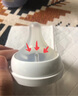 贝亲（Pigeon）自然实感第3代启衔奶嘴 宽口径奶嘴 SS号-1只装 0个月以上 BA129 实拍图