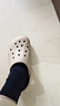 卡骆驰crocs洞洞鞋贝雅男鞋女鞋轻便耐磨一脚蹬拖鞋休闲鞋|10126 深蓝-410 40 (250mm) 实拍图