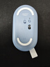 罗技（Logitech）LOGITECH PEBBLE 无线蓝牙鼠标 轻音鼠标 办公鹅卵石造型 轻薄便携 时尚小巧 品月蓝 实拍图