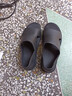 【特价清仓】捡漏处理男士夏季凉鞋防滑软面耐磨软底透气沙滩鞋男 黑色防滑升级版 40 实拍图