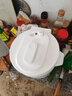 美的（Midea）电压力锅5L家用4-6人0涂层精钢胆高压电饭锅 全自动智能预约开盖火锅煲汤煮粥MY-E5622双胆电饭煲 实拍图