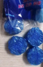 蓝洁星洁厕宝蓝泡泡马桶清洁剂洁厕宝卫生间厕所去味除臭可搭挂钩 3包一共发30块 实拍图
