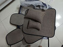布雷什五座通用汽车坐垫粗麻免绑透气防滑四季通用汽车座垫套 实拍图