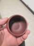 吟艺阁 紫砂品茗杯宜兴紫泥纯手工喝茶水小杯子圆口杯功夫茶杯 60ml 60ml 4个 实拍图