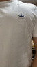 Navigare意大利小帆船【凉感】男士短袖圆领T恤夏季休闲简约基础体恤衫男 冰川白 L 实拍图