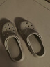 卡骆驰crocs洞洞鞋贝雅男鞋女鞋轻便耐磨一脚蹬拖鞋休闲鞋|10126 卵石色-2V3 41 /42(260mm) 实拍图