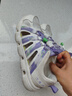 安踏儿童运动鞋女大童2025夏季透气抽绳一脚蹬溯溪沙滩鞋A22526901 实拍图
