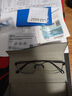 依视路（ESSILOR） 新款商务男镜架时尚镜框女配依视路镜片近视定制眼镜网上配镜 金属-全框-2054BK-黑色 镜框+依视路A4防蓝光1.56现片 实拍图