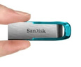 闪迪（SanDisk）32GB U盘 CZ73 时尚蓝色 安全加密 数据恢复 学习电脑办公投标 小巧便携 车载 金属优盘 实拍图
