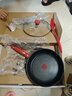 特福（Tefal）平底锅家用牛排不粘煎锅少油烟有钛煎饼锅电磁炉燃气灶通用26cm 实拍图