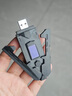 纽曼（Newmine）WiFi6免驱 USB无线网卡 AI网络数显屏 蓝牙5G双频外置天线无线网卡台式机电脑专用 WiFi接收器发射 实拍图