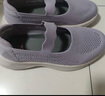 足力健老人鞋秋季女鞋一脚蹬妈妈鞋软底耐磨休闲鞋女 8643K紫色39 实拍图
