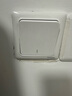 施耐德电气 一开双控开关 86型暗装墙壁电源一开开关插座面板 睿意系列 白色 实拍图