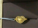 周六福足金999爱心黄金戒指女生日礼物计价AA010848 活口13号 约2.86g 实拍图