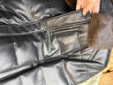 凯撒（KAISER）真皮皮衣男绵羊皮中老年真皮羽绒服男水貂领厅局风公务爸爸装送礼 黑色 XL (175) (适合115-130斤) 实拍图