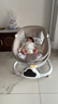 趣吖婴儿摇摇椅哄娃神器宝宝电动摇篮床躺椅哄睡新生儿安抚平躺椅推车 暖阳杏 礼盒旗舰款 7件套 67*21*68 实拍图