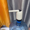 双枪抽水器桶装水饮水机静音矿泉水电动抽水泵折叠自动上水器 白灰色 实拍图