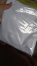 杰克·琼斯（JACK&JONES）25年男装T恤男夏季T恤舒适男士短袖凉感多色上衣纯色水洗不易走形 A06白色 3XL 实拍图