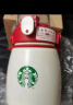 星巴克（Starbucks）杯子 莓好时光系列 可爱草莓款不锈钢桌面水杯 大容量 男女士送礼 双饮口不锈钢杯(配挂件)650ml 实拍图